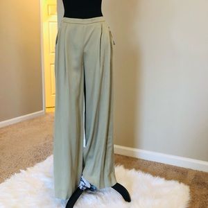 Antonio melani relaxed fit wide leg pants